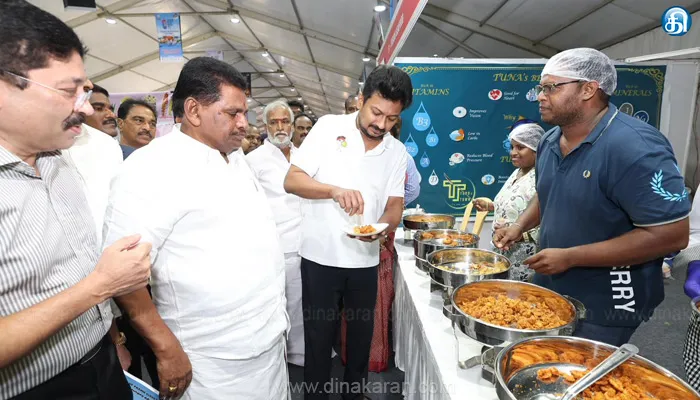 சென்னை தீவுத்திடலில் வரும் 1ம் தேதி வரை மீன் உணவு திருவிழா: துணை முதல்வர் உதயநிதி ஸ்டாலின் திறந்து வைத்தார்