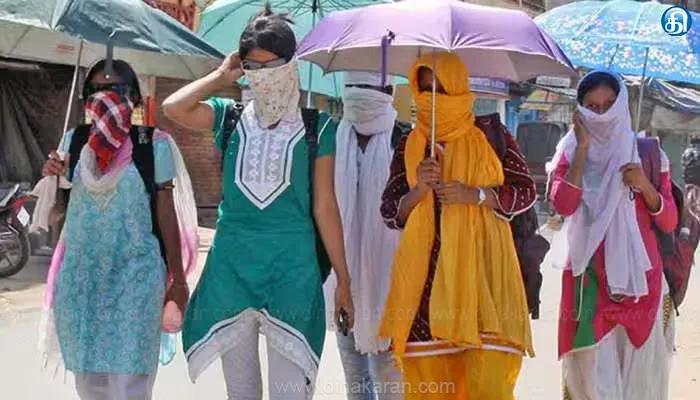தமிழ்நாட்டில் 10 இடங்களில் 100 டிகிரி ஃபாரன்ஹீட் மற்றும் அதற்கும் மேல் வெயில் சுட்டெரித்தது