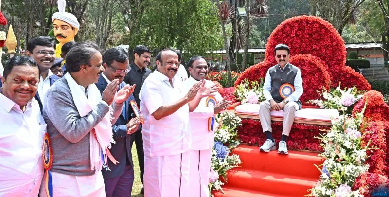 ஊட்டி மலர் கண்காட்சியில் முதலமைச்சர் மு.க.ஸ்டாலின்..!!