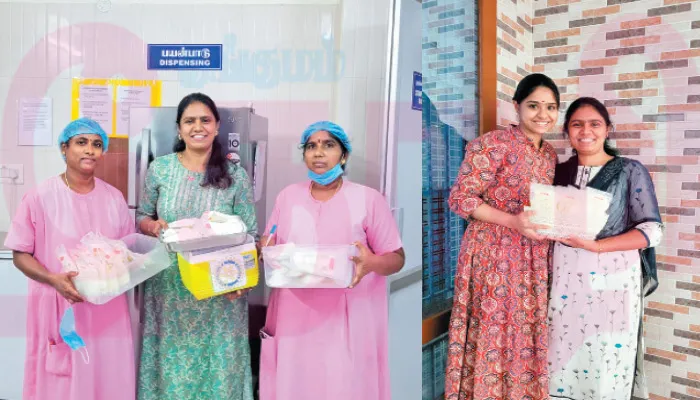தாய்ப்பால் தானம் கொடுக்க பெண்கள் முன்வர வேண்டும்!