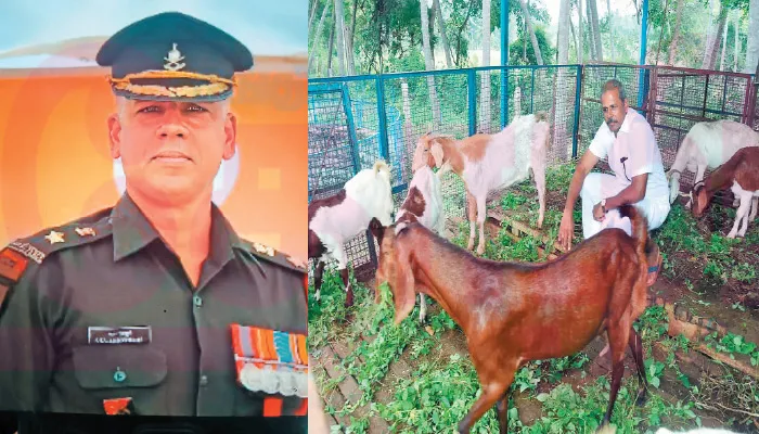 அன்று ராணுவ அதிகாரி…இன்று விவசாயி!