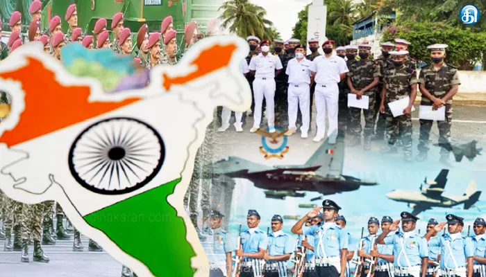 இந்தியாவின் முப்படைகளும் இணைந்து பாகிஸ்தானுக்கு பதிலடி!