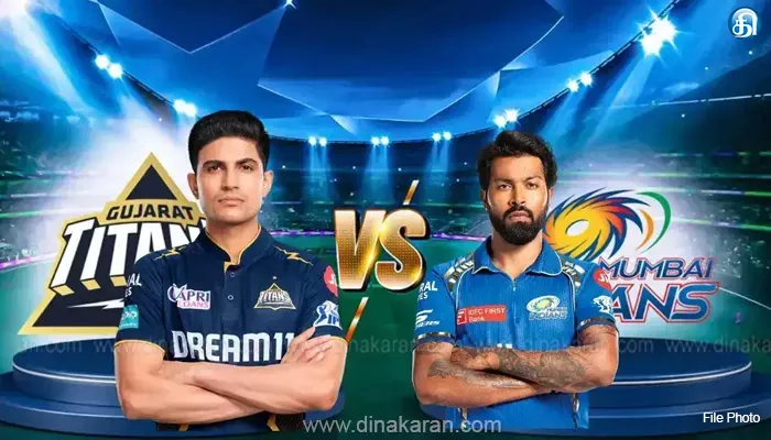 ஐபிஎல் எலிமினேட்டர் சுற்றில் இன்று இரவு 7.30 மணிக்கு மும்பை, குஜராத் அணிகள் பலப்பரீட்சை