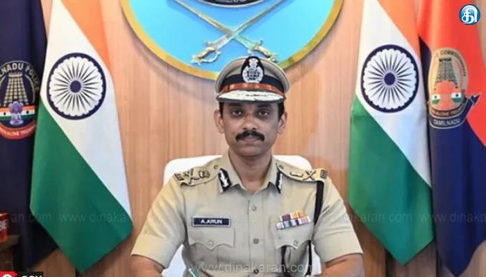 சென்னையில் 73 இன்ஸ்பெக்டர்கள் இடமாற்றம்: போலீஸ் கமிஷனர் அருண் உத்தரவு