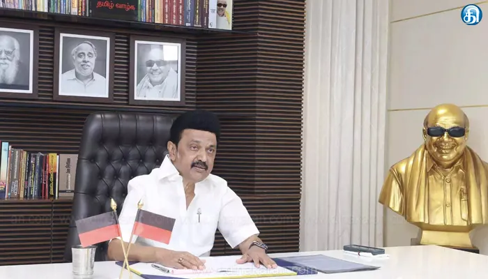 மதுரையில் நாளை நடைபெறும் திமுக பொதுக்குழுவில் கூடிடுவோம் 2026 சட்டப்பேரவை தேர்தலில் வென்றிடுவோம்: தொண்டர்களுக்கு முதல்வர் மு.க.ஸ்டாலின் கடிதம்