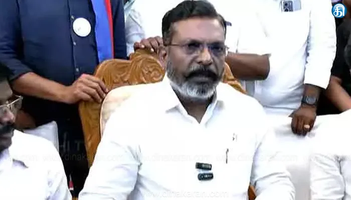 பதற்றமான சூழ்நிலையில் விமர்சனம் என்ற பெயரில் சிந்தூர் ஆபரேஷனுக்கு எதிராக தவறான கருத்து பதிவிட கூடாது: திருமாவளவன் பேட்டி