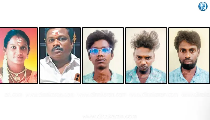 தஞ்சாவூர் அருகே பயங்கரம் பாஜ மகளிரணி மாஜி நிர்வாகி தலை துண்டித்து படுகொலை: 2வது கணவரின் மகன் உள்பட 3 பேர் கைது
