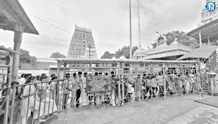 அக்னி நட்சத்திரம் இன்றுடன் நிறைவு; அண்ணாமலையாருக்கு 1008 கலசாபிஷேகம்: ஏராளமான பக்தர்கள் தரிசனம்
