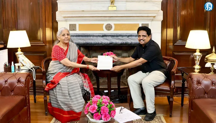 நகைக்கடன்களுக்கான கட்டுப்பாடுகளை தளர்த்த பரிந்துரை.. நிதியமைச்சர் நிர்மலா சீதாராமனுக்கு சு.வெங்கடேசன் எம்.பி. நன்றி!!