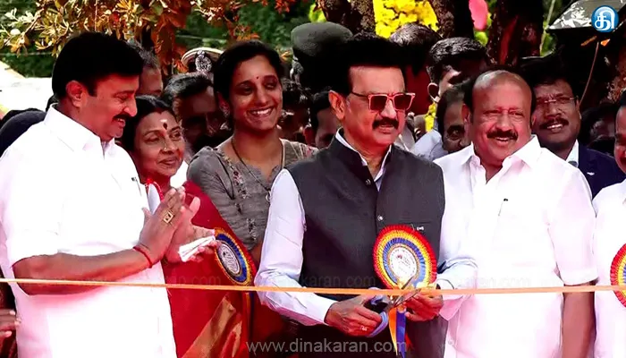 உதகை தாவரவியல் பூங்காவில் 127-வது மலர் கண்காட்சியை தொடங்கி வைத்தார் முதலமைச்சர் மு.க.ஸ்டாலின்..!!