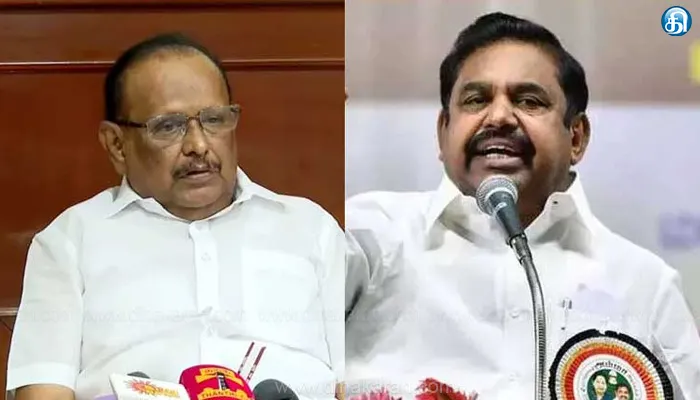 பொள்ளாச்சி பாலியல் வழக்கில் அதிமுகவினரை இ.பி.எஸ். காப்பாற்ற முயன்றார்: அமைச்சர் ரகுபதி பரபரப்பு குற்றச்சாட்டு