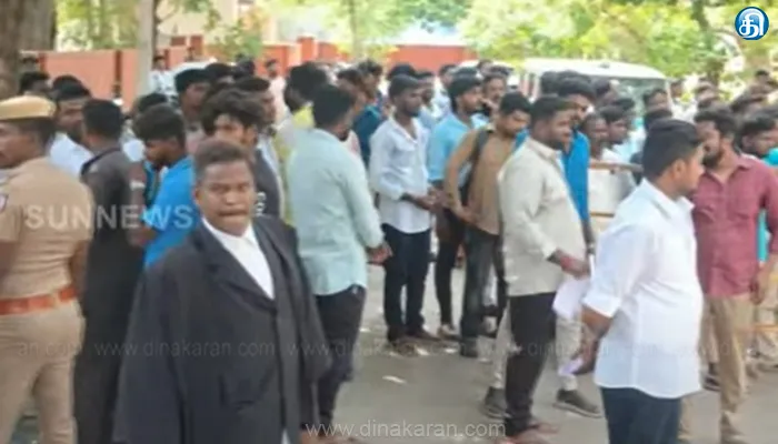 கனியாமூர் பள்ளி கலவர வழக்கு: 500 பேர் கள்ளக்குறிச்சி நீதிமன்றத்தில் ஆஜர்