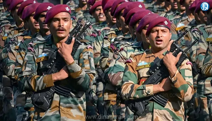 ராணுவத்தில் பி.இ.பட்டதாரிகளுக்கு அதிகாரிகள் பணி