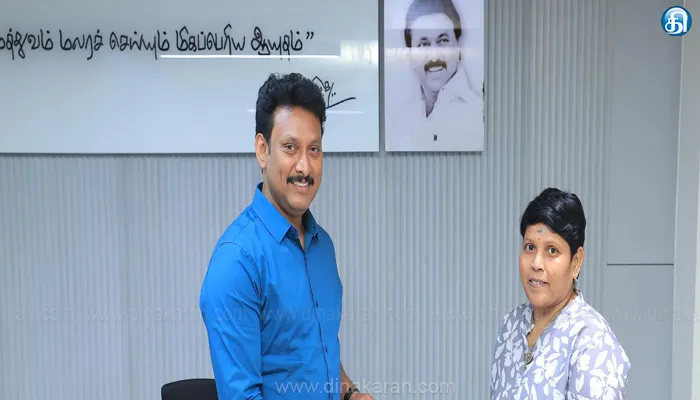 இங்கிலாந்து நாடாளுமன்றத்தில் ஆசிரியர் கனகலட்சுமி கவுரவிக்கப்பட்டுள்ளார்: அமைச்சர் அன்பில் மகேஸ் வாழ்த்து