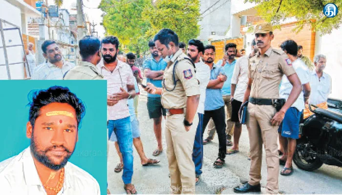 திருப்பூரில் இன்று அதிகாலை பயங்கரம்; இந்து முன்னணி பிரமுகர் சரமாரி வெட்டி கொலை: 3 பேர் கும்பல் வெறிச்செயல்; போலீசார் தீவிர விசாரணை