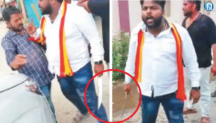 விஜய் பிறந்தநாள் விழாவில் பரபரப்பு; தவெக நிர்வாகிகள் பட்டா கத்தியுடன் மோதல்: கார் கண்னாடி உடைப்பு