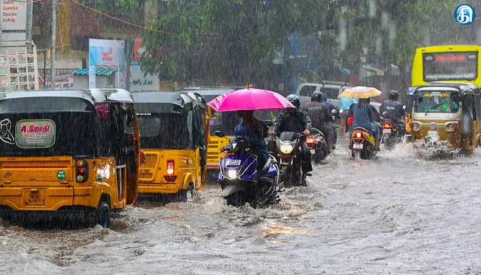 தமிழ்நாட்டில் 3 நாட்கள் கனமழைக்கு வாய்ப்பு