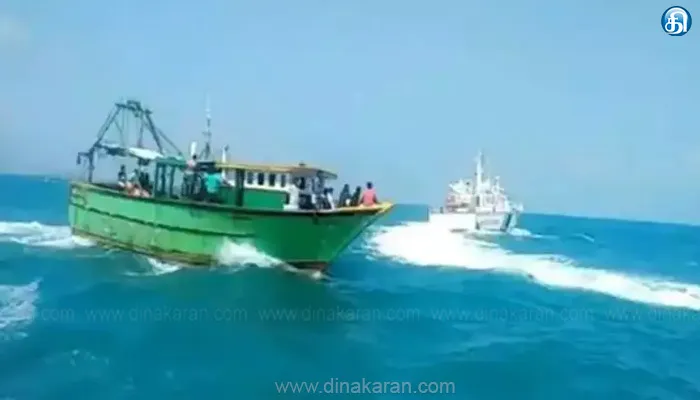 ராமேஸ்வரம் மீனவர்கள் மீது கல்வீசி தாக்கி விரட்டியடிப்பு: இலங்கை கடற்படை அட்டூழியம்