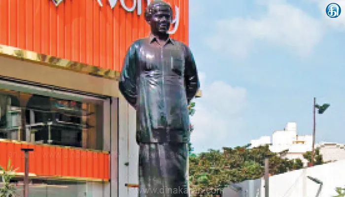 சென்னை ஜி.என்.செட்டி சாலையில் அமைந்துள்ள கலைவாணர் என்.எஸ்.கிருஷ்ணன் சிலை கலைவாணர் வளாகத்துக்கு மாற்றம்: குடும்பத்தினர் கோரிக்கையை ஏற்று முதல்வர் அறிவிப்பு