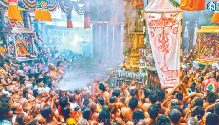 சிதம்பரம் நடராஜர் கோயிலில் ஆனி திருமஞ்சன உற்சவ திருவிழா: கொடி ஏற்றத்துடன் தொடங்கியது