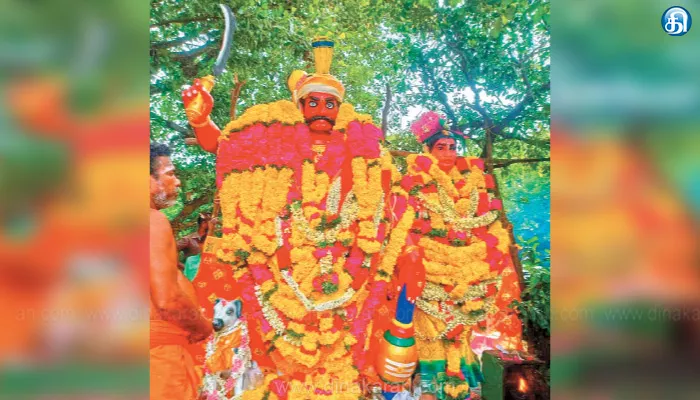 மீன் வளம் வேண்டி கோடியக்காடு சேர்வராயன் கோயிலில் மீனவர்கள் சிறப்பு வழிபாடு: 51 கிடா வெட்டி கறி விருந்து