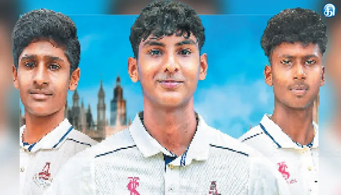 யு19 ஒருநாள் கிரிக்கெட் போட்டி; இங்கிலாந்து-இந்தியா மோதல்: தமிழகத்தின் 3 பேருக்கு அணியில் இடம்