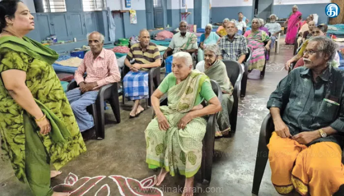 சித்தூர் தபவனம் முதியோர் இல்லத்தில் ஆய்வு பிள்ளைகள் கவனிக்காவிட்டால் பெற்றோர் எழுதி கொடுத்த சொத்து பத்திரங்கள் ரத்து