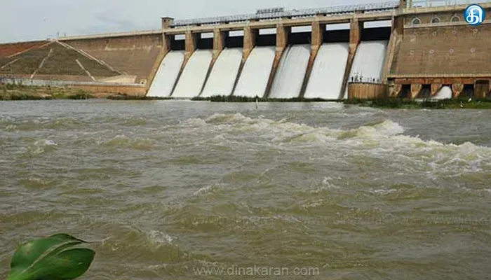 வைகை அணையிலிருந்து நாளை முதல் தண்ணீர் திறக்க நீர்வளத்துறை உத்தரவு!!