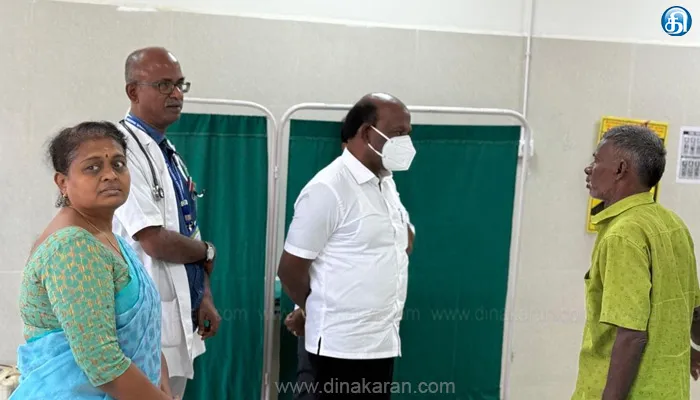 மதுரை காசநோய் மருத்துவமனையில் அமைச்சர் மா.சுப்பிரமணியன் திடீர் ஆய்வு