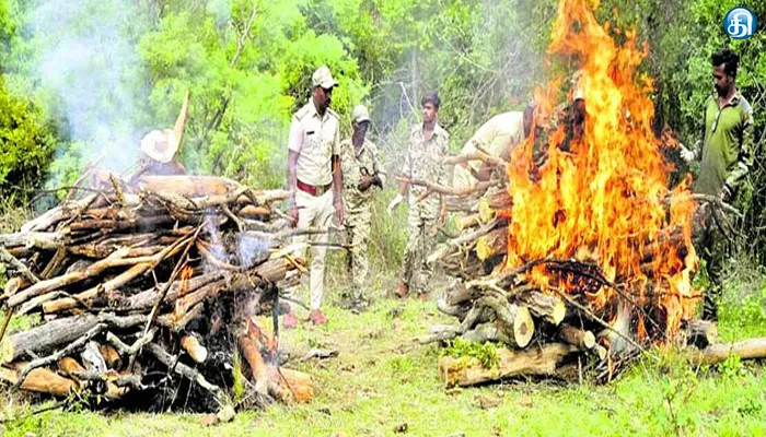 கல்லேப்போட்டி கிரமத்தைச் சேர்ந்த சிவன்னா உள்பட 6 பேரை வனத்துறை அதிகாரிகள் பிடித்து விசாரணை!