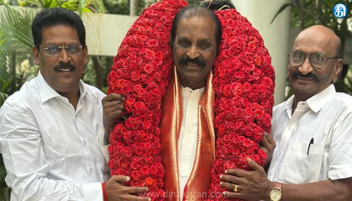 தமிழர்களின் ஒவ்வோர் உள்ளமும் வள்ளுவர் வாழும் இல்லம்தான்; ஜூலை 13இல் வள்ளுவர் காவியம் படைக்கிறேன்: வைரமுத்து!