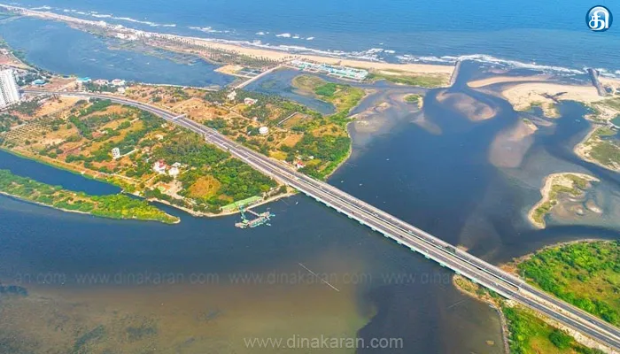 ரூ.27,000 கோடியில் எண்ணூர் முதல் மாமல்லபுரம் வரை கடல் வழி சாலை அமைப்பதற்கான சாத்தியக்கூறு அறிக்கை தயாரிப்பு: நெடுஞ்சாலைத்துறை அதிகாரிகள் தகவல்