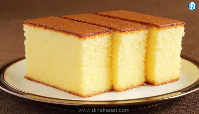 வெனிலா ஸ்பாஞ்ச் கேக்