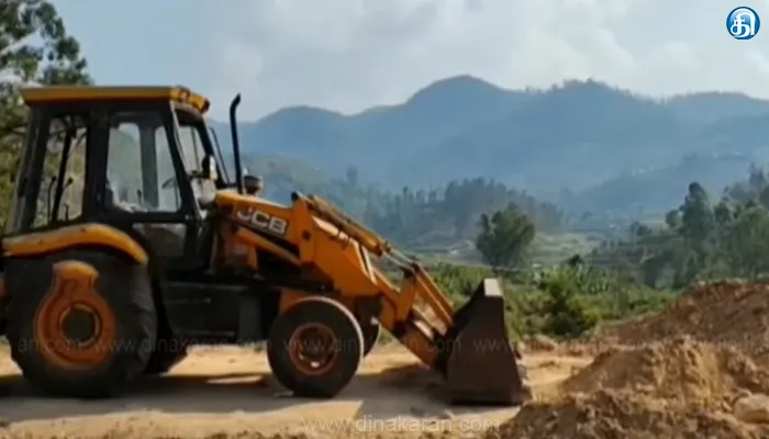 கொடைக்கானல் மலைப்பகுதிகளில் இன்று முதல் பொக்லைன் இயந்திரங்களுக்கு தடை