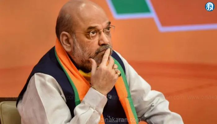 அமித்ஷாவின் சென்னை பயணம் திடீர் ரத்து