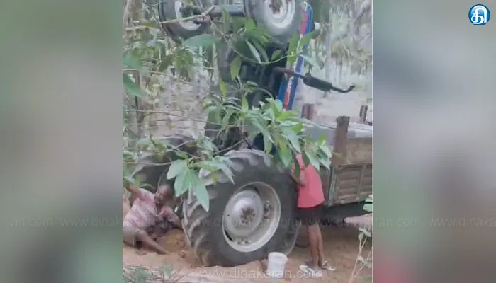 கீழ்கொல்லப்பள்ளி அருகே ட்ராக்டரில் சிக்கி ஒருவர் உயிரிழப்பு!