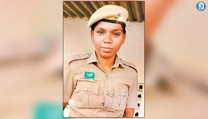 சென்னை பெண் போலீஸ் விஷம் குடித்து தற்கொலை: கடிதம் சிக்கியதால் பரபரப்பு