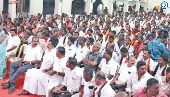 2026 சட்டமன்ற தேர்தலில் அனைவரும் ஒற்றுமையாக பணியாற்றி 200 தொகுதி இலக்கை வெல்ல வேண்டும்